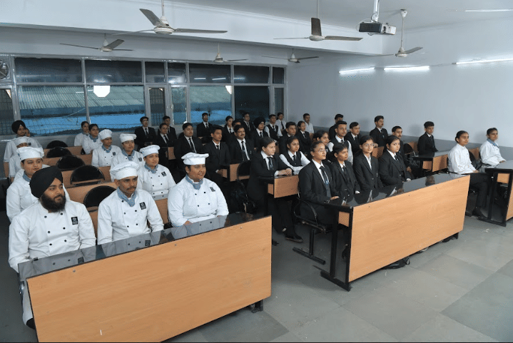 CGC Landran Students studying in Classrooms & E Classroom photo 9